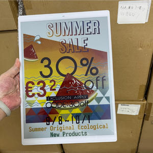 Étiquettes de prix numériques intelligentes E-Ink couleur pour menu, système EAS, affichage numérique E-Paper, étiquettes électroniques ESL - Product Image 4
