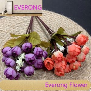 Bouquet de fleurs artificielles en soie Bouquet de fleurs artificielles de EVERONG-F352-mariage Bouquet de fleurs artificielles pour la maison de mariage - Product Image 3