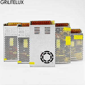 Alimentation électrique 24V à sortie unique, régulée, 110V 220V, pour LED, IP20, réglable, DC, mince, 300W, Mean Well, 12V - Product Image 1