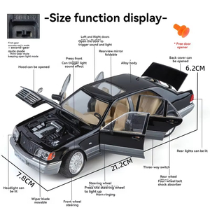 1:24 Benz W143 Duotone <span class=keywords><strong>in</strong></span> metallo pressofuso per <span class=keywords><strong>auto</strong></span> - Product Image 5