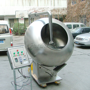 เครื่องเคลือบสแตนเลสนักเก็ตไก่ช็อกโกแลตเม็ดปุ๋ยอินทรีย์แนวตั้ง - Product Image 6