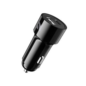 Cargador de Coche NCC CC-0401 38W USB-A + USB-C, Carga Rápida PD 20W y QC 18W, Compacto y Ligero (Negro) - Product Image 1