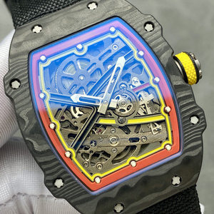 2026年ホットセール超薄型7.8mm RM67-02クォーツファイバーテクスチャードホローダイヤルレーシングスポーツメンズビジネス機械式腕時計 - Product Image 2