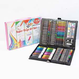 Luoshan 150 Pcs Schilderij Tekening Set Krijt Kleurpotloden Aquarellen Pennen Voor Kinderen Kinderen Art Set Uitstekende Aquarel Pen - Product Image 2