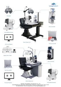 Lampe à fente portable à LED pour ophtalmologie, microscope chirurgical LS-1, équipement de diagnostic médical - Product Image 6
