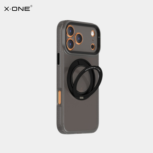 Custodia per cellulare X-ONE Premium con anello magnetico, design UAG, antiurto, rigida, per iPhone 18 17 16 Pro Max - Product Image 1