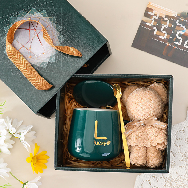 Cup+Spoon+Towel(Green)