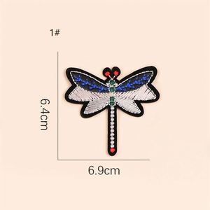 Parche Bordado Termoadhesivo NODA con Diseño de Libélula para Ropa - Product Image 3