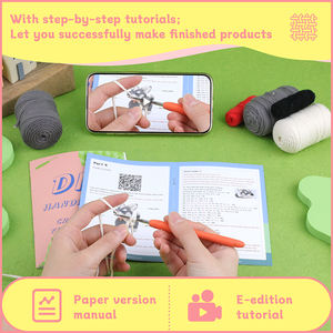 100% buatan tangan hewan kit rajutan ornamen crochet anjing - Product Image 3