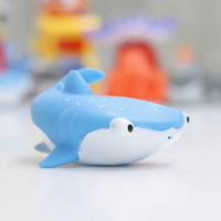 Jouets de bain pour bébé Finding Nemo, ours en caoutchouc souple à presser, jouets en forme de canard, jeu amusant pour enfants