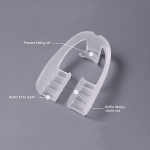 2025 Offre Spéciale Embouchure en silicone anti-ronflement Dispositif d'aide dentaire pour arrêter le meulage des dents Protège-dents de sommeil - Product Image 5