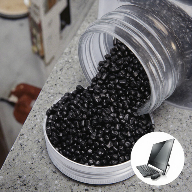 High Quality Black Masterbatch for Food Grade Plastic Products PP Material