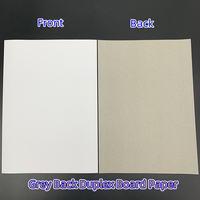 Carton Duplex CCNB 250gsm 300gsm 350gsm 400gsm avec Carton Gris pour Emballage, Vente Directe Usine, Port de Ningbo