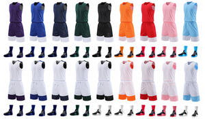 Camisetas de Baloncesto de Doble Cara para Hombre y Mujer, Chalecos Deportivos sin Mangas para Entrenamiento, Conjuntos de Camisetas Holgadas de Verano - Product Image 6
