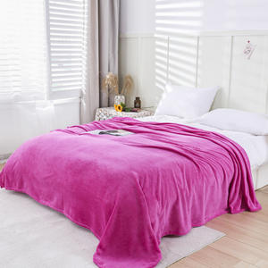 Manta de franela de lavado mecánico fina y ligera a cuadros, mantas suaves y súper cálidas, sofá/cama/<span class=keywords><strong>colcha</strong></span> de viaje - Product Image 2