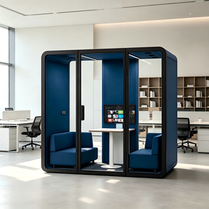 Cabine d'enregistrement vocale professionnelle insonorisée, studio d'isolation acoustique, cabine d'enregistrement musical pour studio de podcast <span class=keywords><strong>à</strong></span> <span class=keywords><strong>domicile</strong></span> - Product Image 3