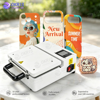 Machine de sublimation sous vide 3D automatique mini, presse à chaud universelle pour coques de téléphone, pour impression de coques de téléphone DIY