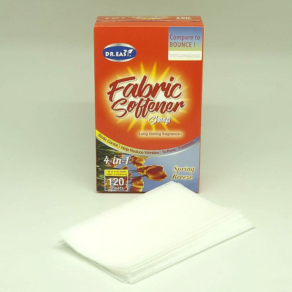 120 листов, листы для смягчения запаховой ткани