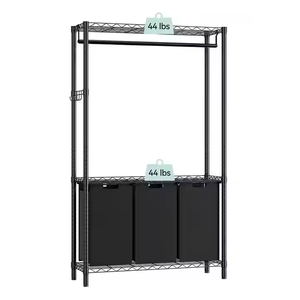 Organisateur de vaisselle pliable à 3 couches stockage de cuisine moderne conception personnalisable OEM usine directe pour un usage alimentaire - Product Image 5