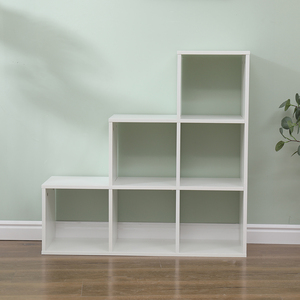 Phong Cách <span class=keywords><strong>Modular</strong></span> Thiết Kế 3 Tier Đơn Vị 6 Khối Gỗ Ổn Định Đầu Giường Lưu Trữ Kệ Tủ Sách Tủ Quần Áo Bằng Gỗ Cho Tổ Chức - Product Image 4