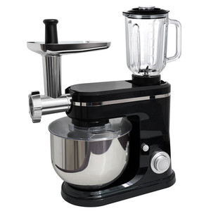Support à pâtisserie 3 en 1, mélangeur alimentaire ménager 1500W, support de cuisine, mélangeur de pâte à pain en spirale, mélangeur alimentaire électrique pour gâteaux avec mélangeur - Product Image 3