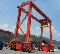 Grue à portique pour manutention de conteneurs en caoutchouc RTG, conteneur portuaire, 35 tonnes, 40 tonnes, 50 tonnes, prix
