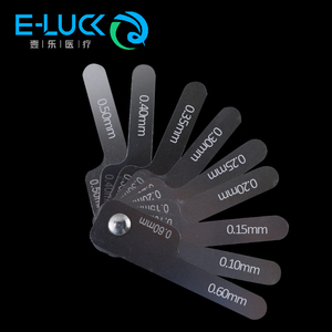 רופא שיניים אורתודונטי טיפול שן פער הדדיות <span class=keywords><strong>IPR</strong></span> מערכת שיניים Interproximal מדידת שליט - Product Image 6