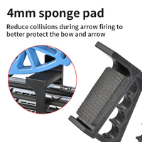 Support pliable pour arc recurve SPG, idéal pour le tir à l'arc, le longbow traditionnel et le longbow démontable, parfait pour la chasse et les activités de plein air, en plastique.