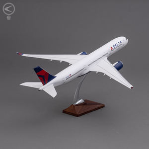 Modelo de Avión Escala 1/142 Regalo Empresarial Colección Artesanal <span class=keywords><strong>Airbus</strong></span> <span class=keywords><strong>A350</strong></span> Delta Airlines Tamaño 47cm - Product Image 4