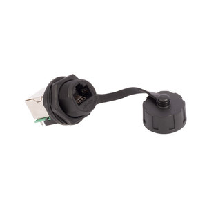 Lshitech M20 công nghiệp hiệu suất cao nữ cắm kết nối không thấm nước <span class=keywords><strong>RJ45</strong></span> cho hàng không IP67 cấp - Product Image 3