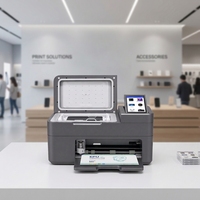 Machine de découpe et de laminage de films 2-en-1 M40 avec positionnement automatique et durcissement UV (120-180s) – Solution de protection d'écran pour téléphones à écran incurvé