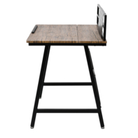Bureau d'écriture moderne pour la maison, bureau d'étude avec plateau réglable en 6 positions, bureau ergonomique inclinable pour petit espace