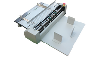 Machine automatique de pliage, de rainurage et de perforation de feuilles de papier, imprimante de reçus et de factures, machine de perforation et de numérotation séquentielle