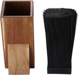 Porte-<span class=keywords><strong>couteaux</strong></span> universel en bois d'acacia Grande capacité Cuisine Ménage Multifonctionnel Porte-<span class=keywords><strong>couteaux</strong></span> de <span class=keywords><strong>rangement</strong></span> et de placement - Product Image 1