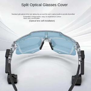 نظارات ركوب الدراجات بتقنية التوصيل العظمي والذكاء الاصطناعي، نظارات رياضية احترافية للجري والمشي لمسافات طويلة، نظارات واقية من الرياح، نظارات شمسية لركوب الدراجات على الطرق للرجال - Product Image 2