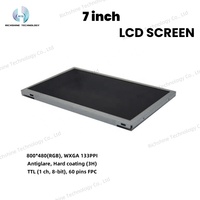 A070VW08 V2 Rich shine 7,0 "TN-Panel 10K Stunden Digitales LCD 10K Stunde W/O-Treiber für den industriellen Bildschirm der Automobil anzeige