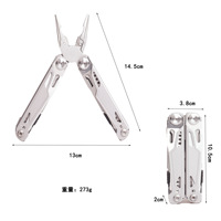 Couteau pliant multifonction KHC Sliver EDC avec pince, outil multifonction robuste pour bricolage, OEM avec clip, pour réparation extérieure, camping, randonnée