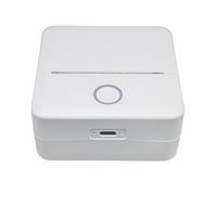 Imprimante thermique de poche mini pour téléphone, compatible avec les rouleaux d'autocollants X6, le papier pour documents mobiles et les matériaux pour appareil photo