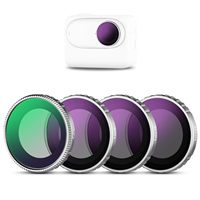 Kit de filtres pour caméra Insta360 GO 3S CPL ND8 ND16 ND32 Verre optique multicouche HD Accessoires pour objectif de caméra d'action