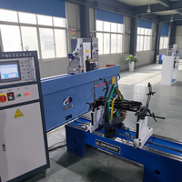 Machine d'équilibrage à entraînement par courroie à pression descendante certifiée CE ISO pour tondeuse à gazon à bobine dans les machines agricoles