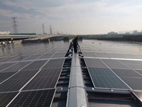 Panneaux solaires PERC demi-cellules bifaciaux pour usage domestique, 400W-600W, montage sur toit, module PV mono avec 420W max.