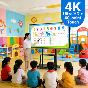 适合亚洲学校的交互式智能板，防眩光显示屏、即时发货、厂家直销、1年保修+批量折扣 - Product Image 5
