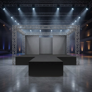 Square Flat <b>Top</b> Truss Stand for Exhibit Booths Aluminum Alloy Truss System - Product Image 1
