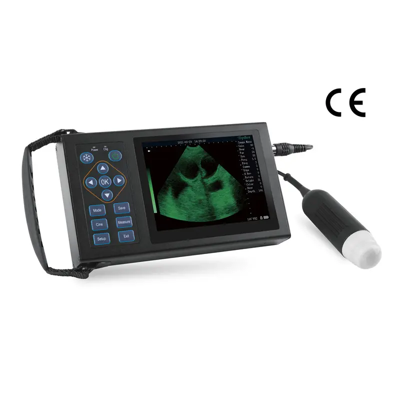 Tıbbi ultrason cihazları küçük veteriner/veteriner ultrason hayvanlar köpek/at usg makinesi fiyat M10