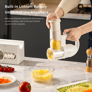 Machine à dé<span class=keywords><strong>couper</strong></span> multifonctionnelle <span class=keywords><strong>pour</strong></span> légumes et fruits - Coupe-oignon vert, gingembre, <span class=keywords><strong>asperges</strong></span>, laitue - Product Image 3