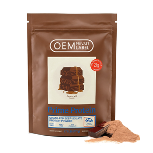 Proteína de Caseína Hidrolizada con Sabor a Chocolate para Fisicoculturismo de Marca Privada - Product Image 1