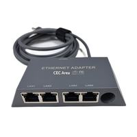Adaptateur Ethernet Starlink 4 ports écologique avec conducteur en cuivre étamé pour Gen 3 Mini, gaine en PVC, connecteurs RJ45, câble de 0,5 m