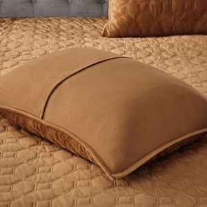 DB Modern Geometric Velvet Quilt <b>Set</b> 3-Piece for Home Hotel Wedding Hospital <b>Waterproof</b> Cotton Polyester Stylish Stitching - Product Image 3