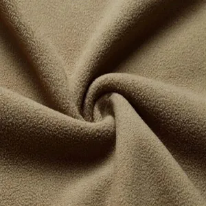 100% Polyester Plain Fabric Anti-pilling Anti-wrinkle Knitted Fabric For Clothing Pajamas Jacket