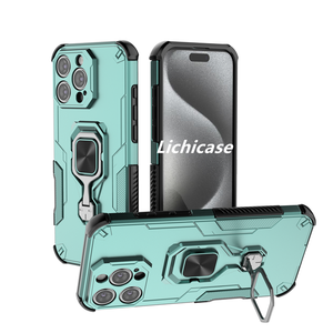 Funda Protectora Trasera con Soporte Metálico y Botones Independientes de Diseño Elegante Lichicase para Oneplus <span class=keywords><strong>ACE</strong></span> 5 5 Ultra Nord 5 CE5 - Product Image 5
